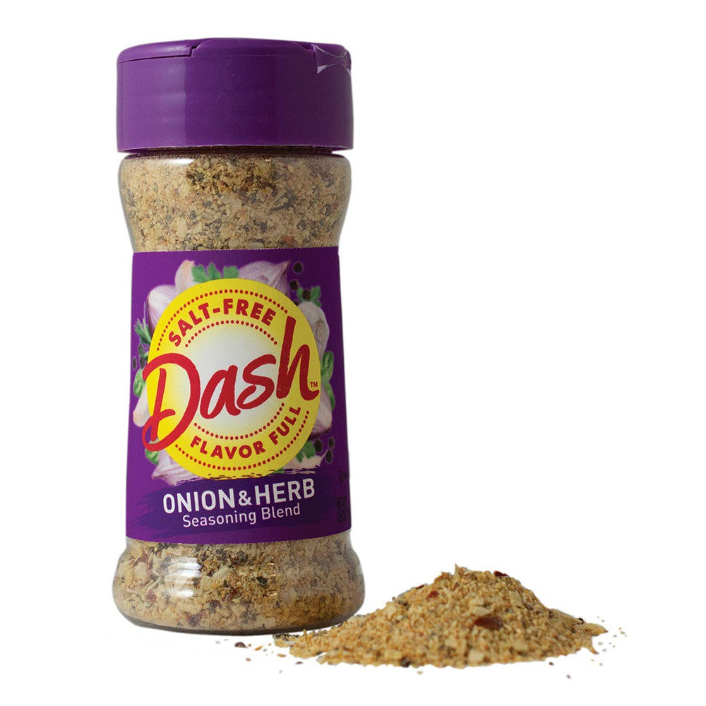 Mrs Dash Onion And Herb Seasoning Blend, Salt Free, Kosher, 2.5 Oz
